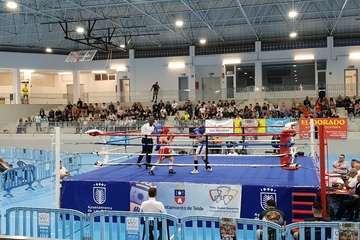 El boxeo volvió a Telde con una velada en el Pabellón Juan Carlos Hernández (Foto TA)